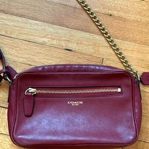 VINTAGE Coach leather legacy bag